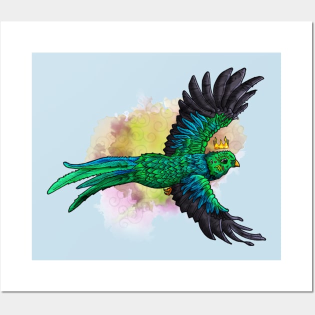 Quetzal King Wall Art by ChocolateBono